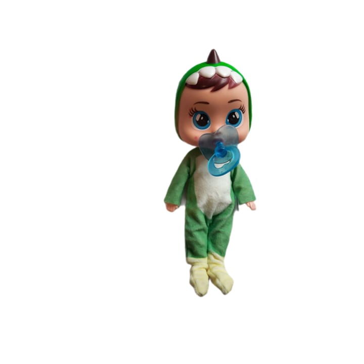 Комплект с кукла Cry Babies, С медицински аксесоари, Зелен