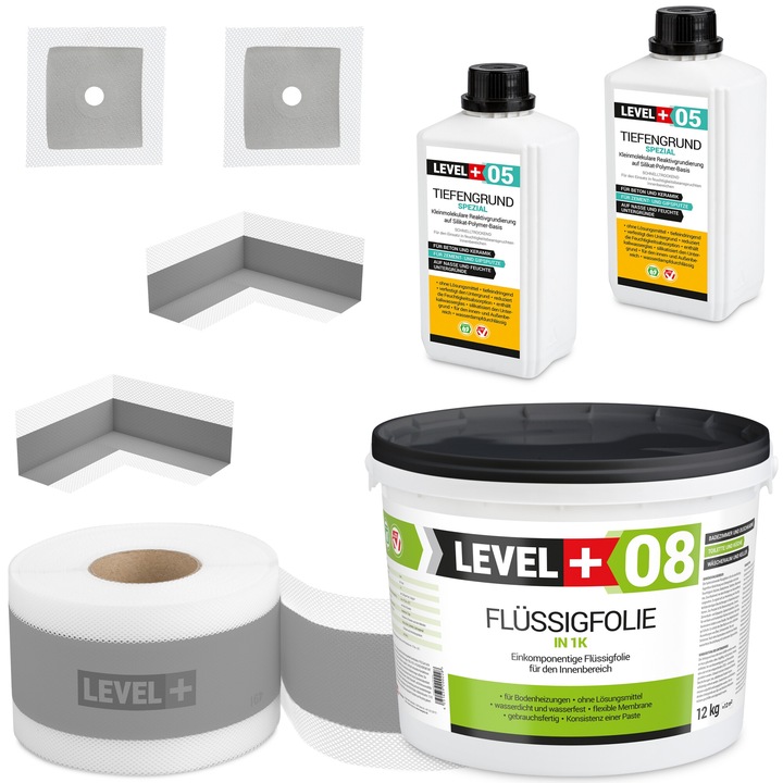 Set etansare dus, Level Plus, 2x05, 08/12 kg