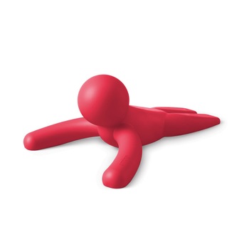 Opritor de usa Buddy, rosu, 15 x 11 x 6 cm Opritor de usa Buddy, rosu, 15 x 11 x 6 cm