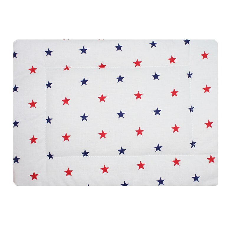 Perna slim, stelute albastre si rosii, 37x28cm