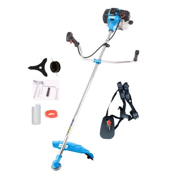 Motocoasa Campina CGT5600A, 3.2 CP, 43 cc, 2.4 kW, 2 timpi, benzina, accesorii incluse Motocoasa Campina CGT5600A, 3.2 CP, 43 cc, 2.4 kW, 2 timpi, benzina, accesorii incluse