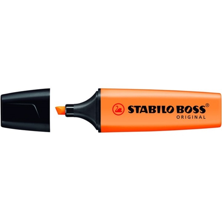 Хайлайтър STABILO Boss, оранжев