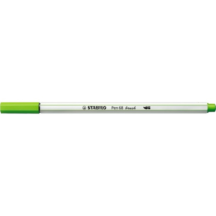 Carioca - 68 Brush - Verde crud, Plastic, Scoala generala