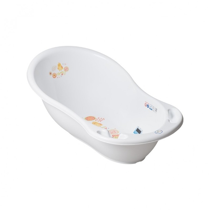 Вана Tega Baby Folk, 86 cm, Бял