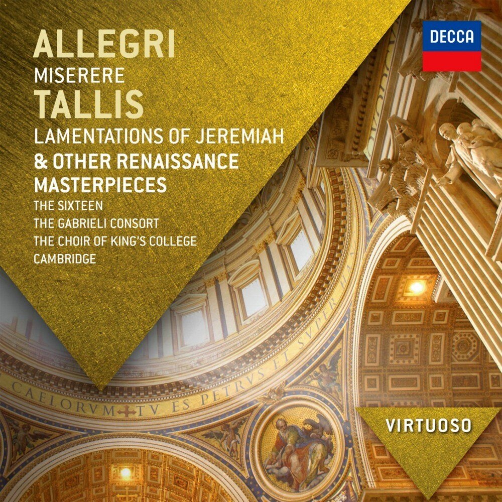 Gregorio Allegri / Thomas Tallis - Miserere / Lamentations of Jeremiah & Other Renaissance Masterpieces - CD