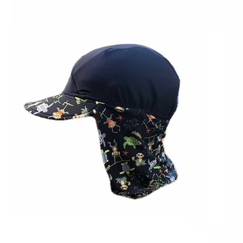 Sapca de soare cu protectie gat UPF50+, Banz, Jungle Mix Sapca de soare cu protectie gat UPF50+, Banz, Jungle Mix