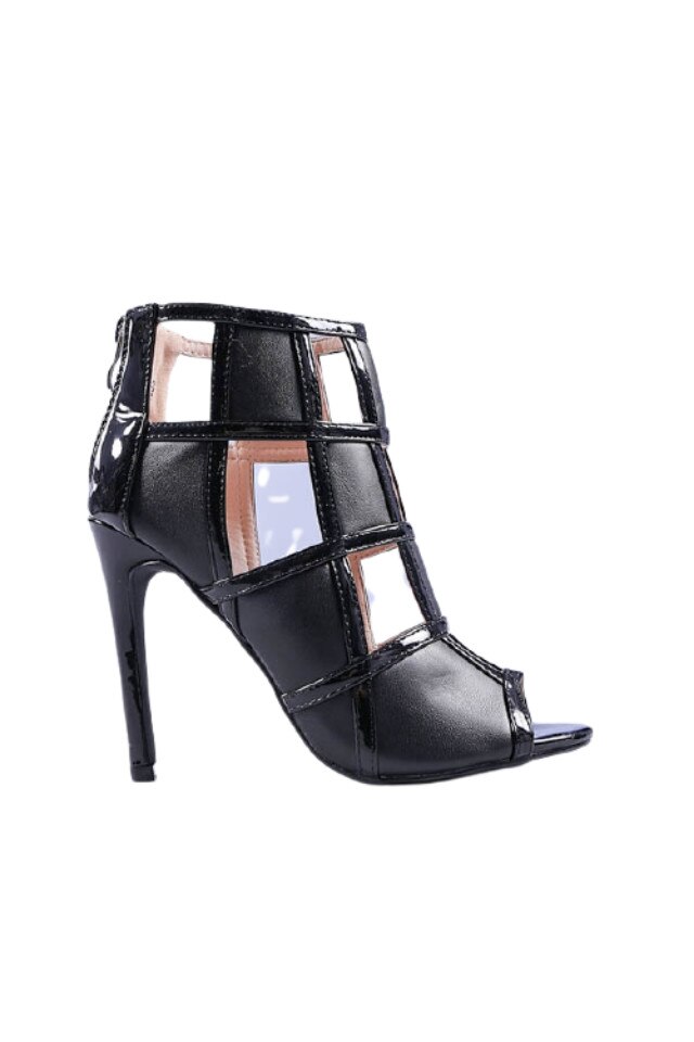 Sandale dama Hortensia, Negru