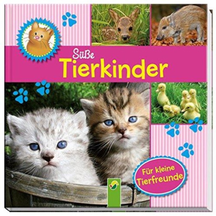 Susse Tierkinder: Fotobilderbuch fur kleine Tierfreunde