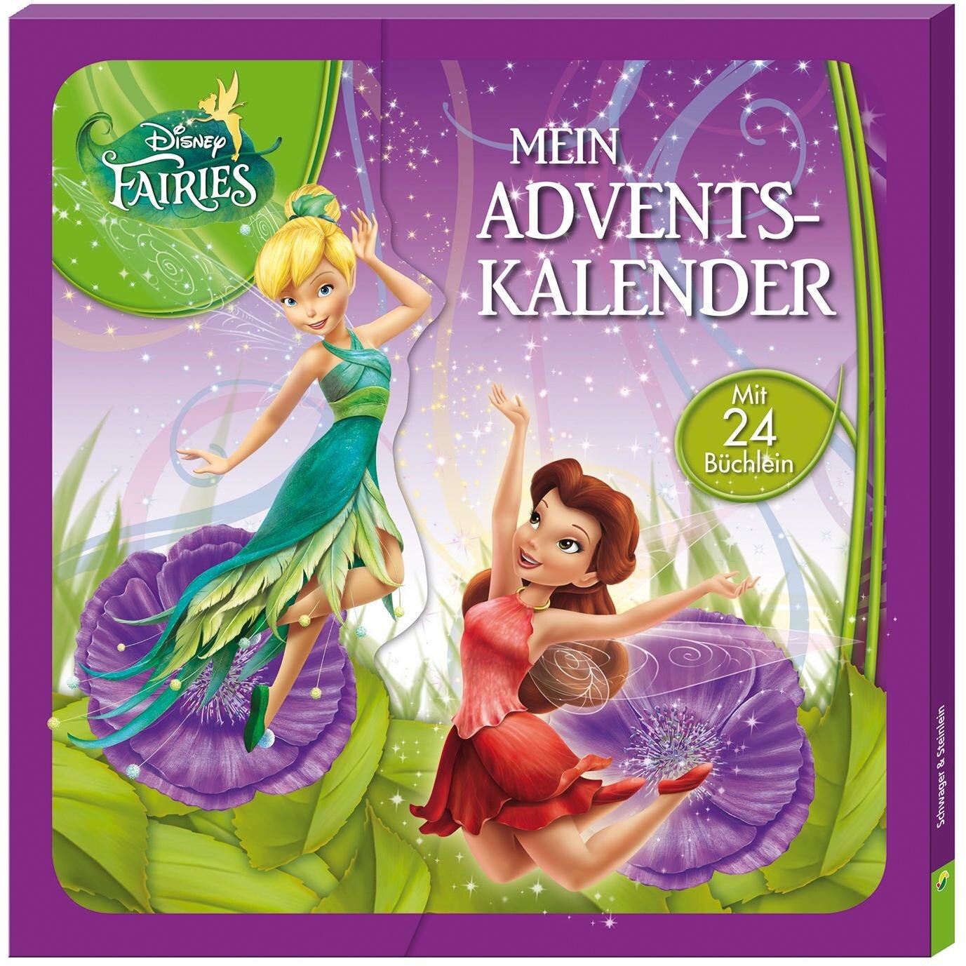 Disney Fairies - Mein Adventskalender: Mit 24 Buchlein