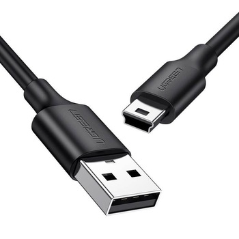 Cablu USB - Mini USB, 480 Mbps, Ugreen, 1,5 m, Negru Cablu USB - Mini USB, 480 Mbps, Ugreen, 1,5 m, Negru