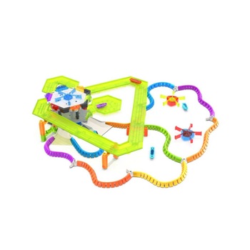 Set de joaca cu 9 segmente de traseu si 4 insecte Hexbug Nanoplex Set de joaca cu 9 segmente de traseu si 4 insecte Hexbug Nanoplex