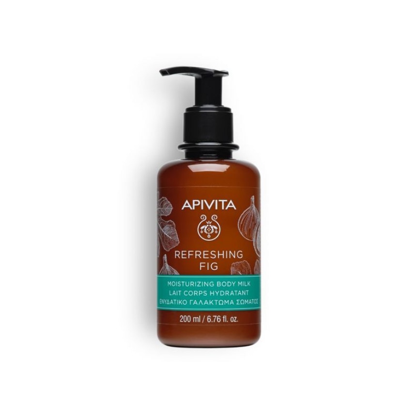 Lapte de corp hidratant cu smochine, Apivita, 200 ml
