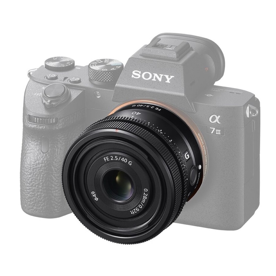 Obiectiv Sony, montura FE, 40mm, F2.5, negru - eMAG.ro