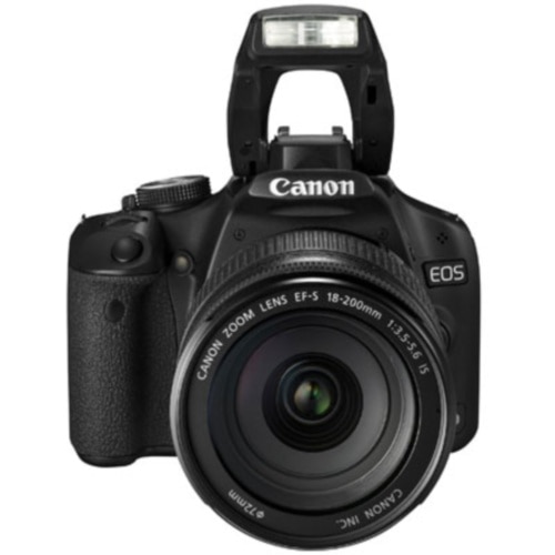 Canon EOS 500D デジタル一眼レフ カメラ Aparat foto DSLR Canon EOS 500D + obiectiv EF-S 18-200 IS - eMAG.ro