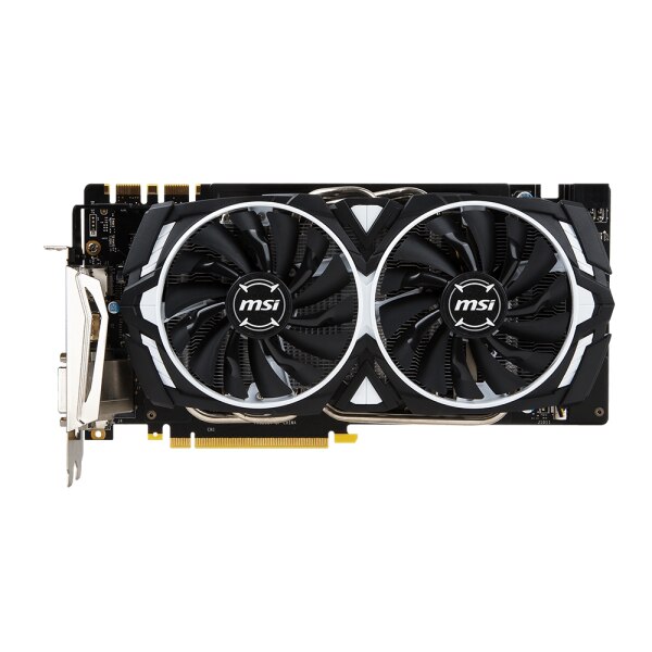 Placa video MSI GeForce® GTX 1070 ARMOR OC, 8GB GDDR5, 256-bit