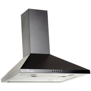 Hota tip Cupola Tornado Kent 750 (60) LED, Negru Hota tip Cupola Tornado Kent 750 (60) LED, Negru