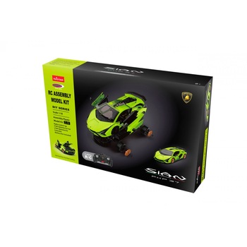 Kit de construit masina cu telecomanda Lamborghini Sián FKP 37, 2.4 Ghz, 1:18, 72 piese Kit de construit masina cu telecomanda Lamborghini Sián FKP 37, 2.4 Ghz, 1:18, 72 piese
