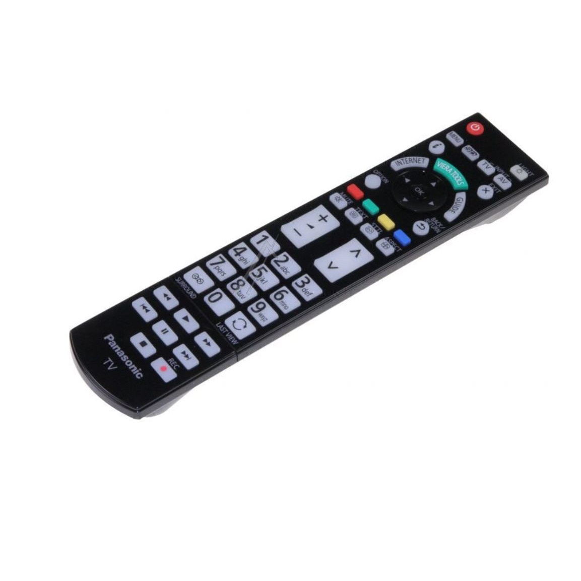 Telecomanda pentru TV Panasonic, N2QAYB000715, Negru