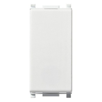 Intrerupator modular cap scara, 1 modul, 16A , Vimar Plana, alb, 14005 Intrerupator modular cap scara, 1 modul, 16A , Vimar Plana, alb, 14005
