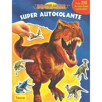 Dinozaurii super autocolante Dinozaurii super autocolante