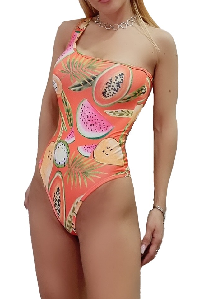 Body - costum de baie LYS Malibu, Orange, S-M
