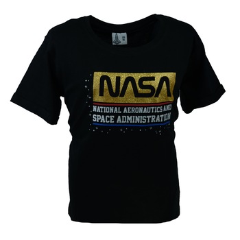 Tricou pentru baieti E Plus M Nasa 893686, Negru 51849 Tricou pentru baieti E Plus M Nasa 893686, Negru 51849
