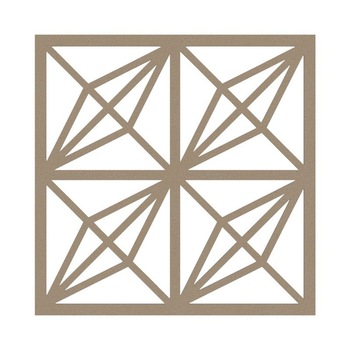 Panou decorativ de separare patrat, 50 x 50 cm, PDP016 Panou decorativ de separare patrat, 50 x 50 cm, PDP016