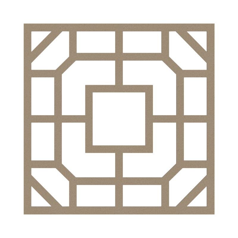Panou decorativ de separare patrat, 50 x 50 cm, PDP014