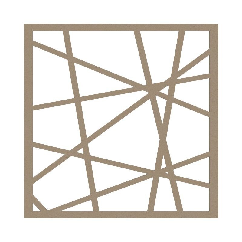 Panou decorativ de separare patrat, 50 x 50 cm, PDP015