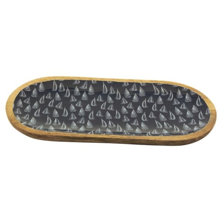 Tava marina Sea Club,lemn de mango ,40x18.5x2.5cm