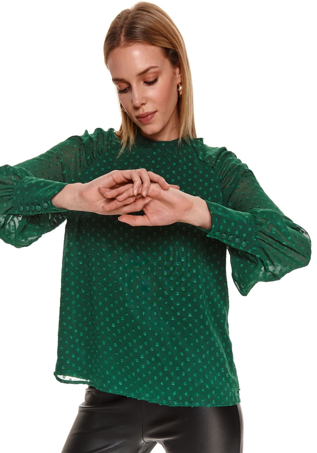 Bluza dama, TOP SECRET, SBD1285, Verde