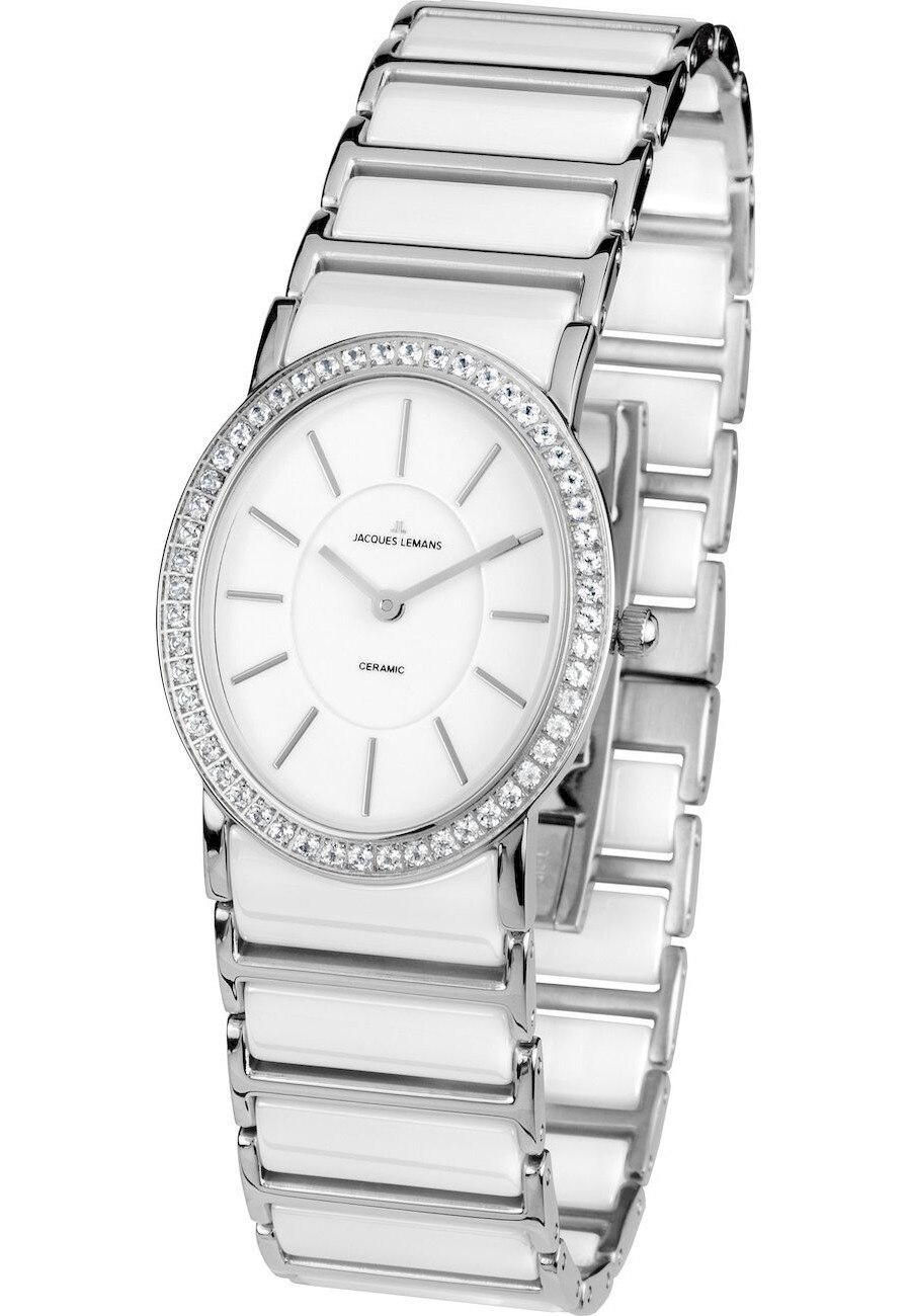 Ceas unisex Ladieswatch 1-1819B, Analog, Otel inoxidabil, 5 ATM, Argintiu