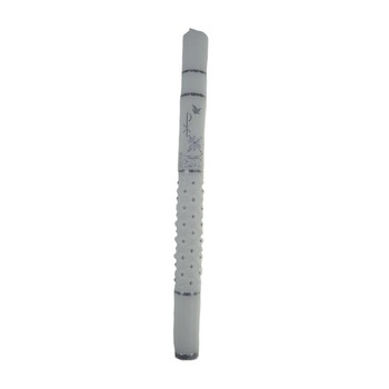 Lumanare pentru botez 39 cm Mini Junior LMN-35A, Alb Lumanare pentru botez 39 cm Mini Junior LMN-35A, Alb
