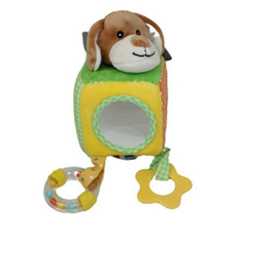 Jucarie pentru carucior, catel, maro