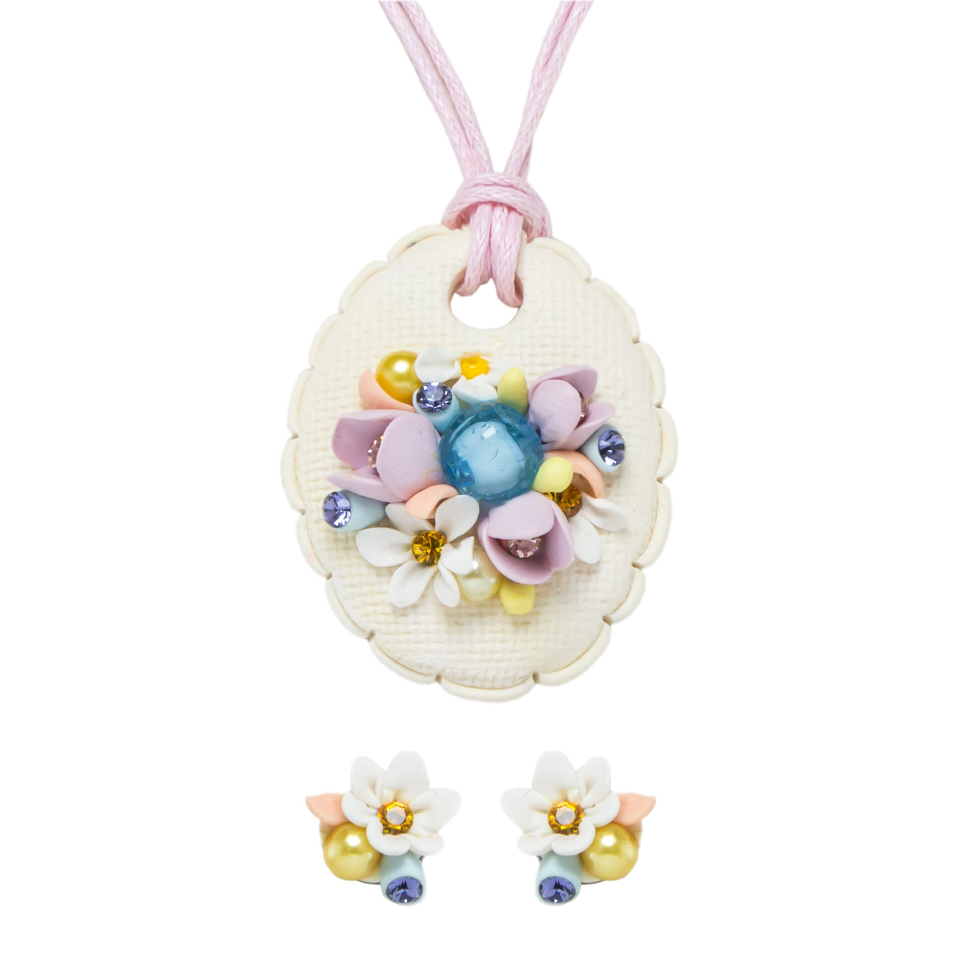 Set handmade floral, Miidefloriart - model 129