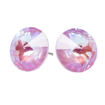 Cercei Round Stones 14mm, Miidefloriart - model 34 Cercei Round Stones 14mm, Miidefloriart - model 34