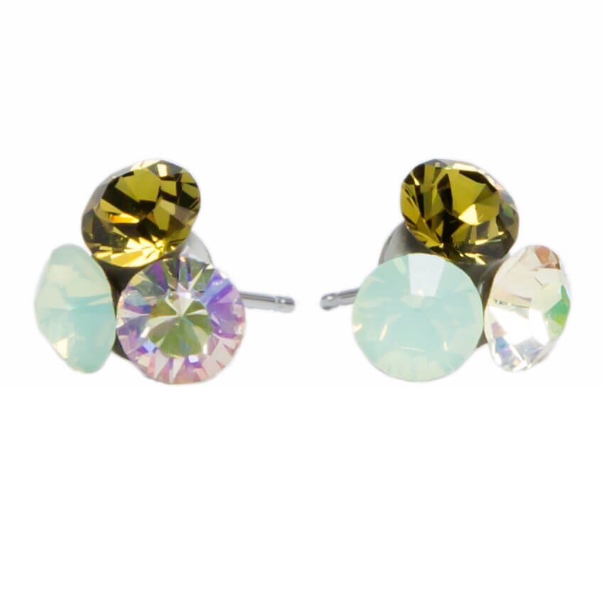 Cercei Xirius Chaton ss24, Miidefloriart - verde - model 76