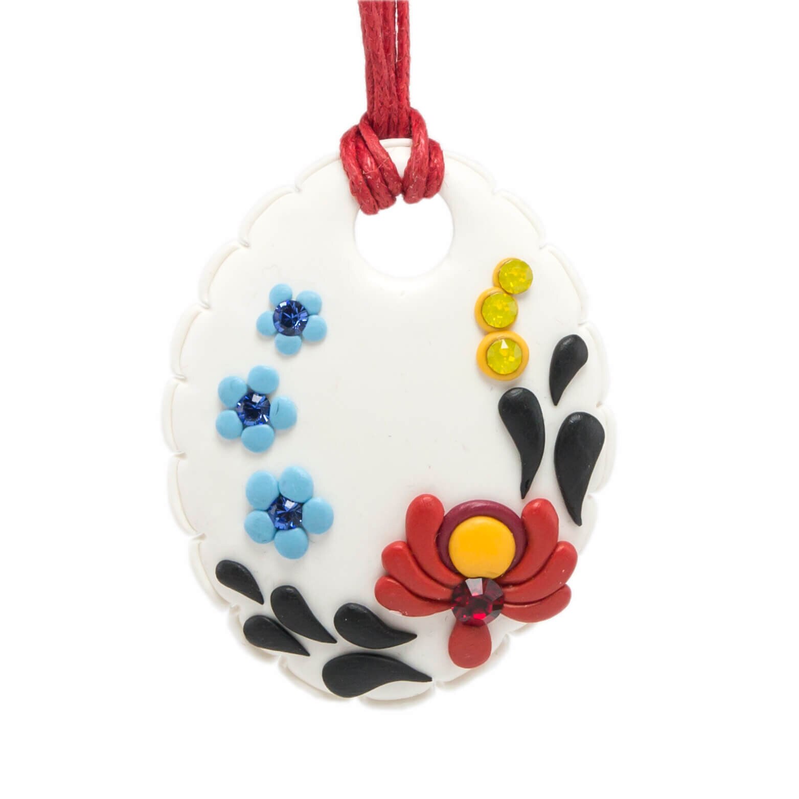 Colier cu cristale Swarovski, Miidefloriart - model 100