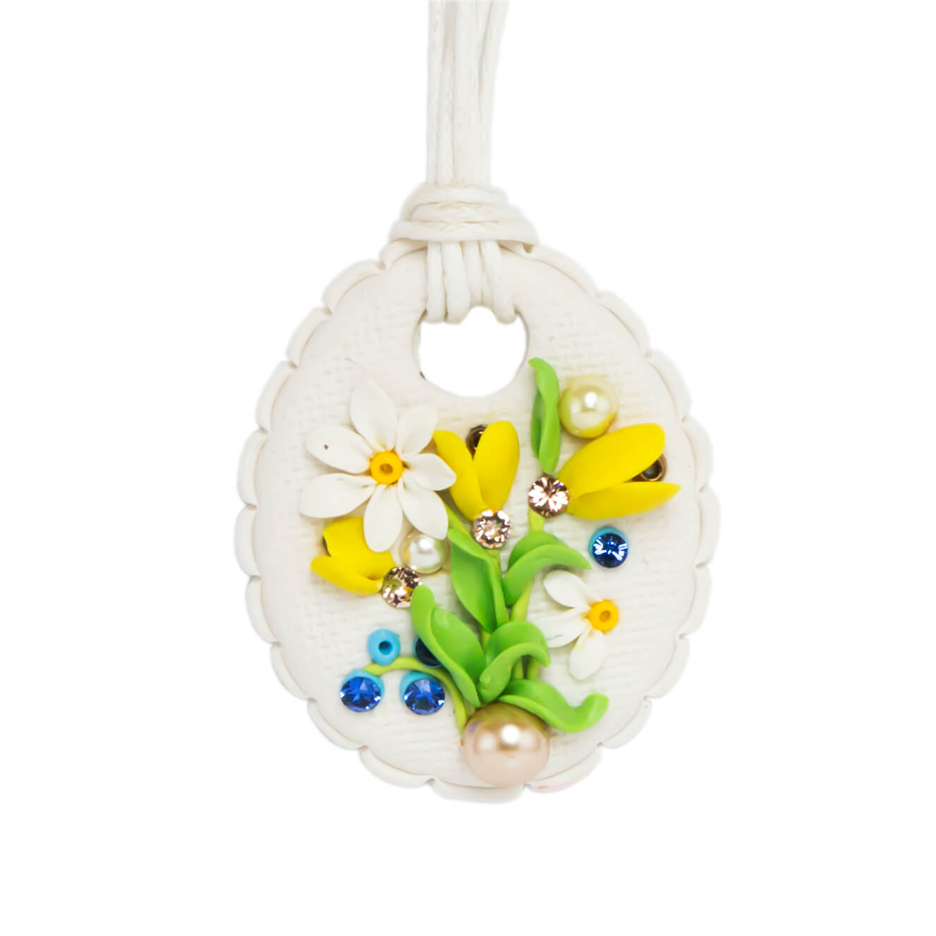 Colier handmade cu cristale Swarovski, Miidefloriart - model 108