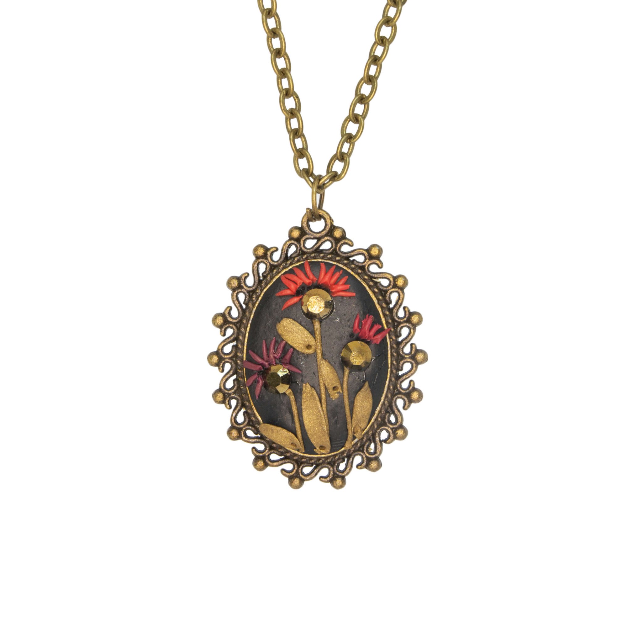 Colier cu cristale Swarovski, Miidefloriart - model 189