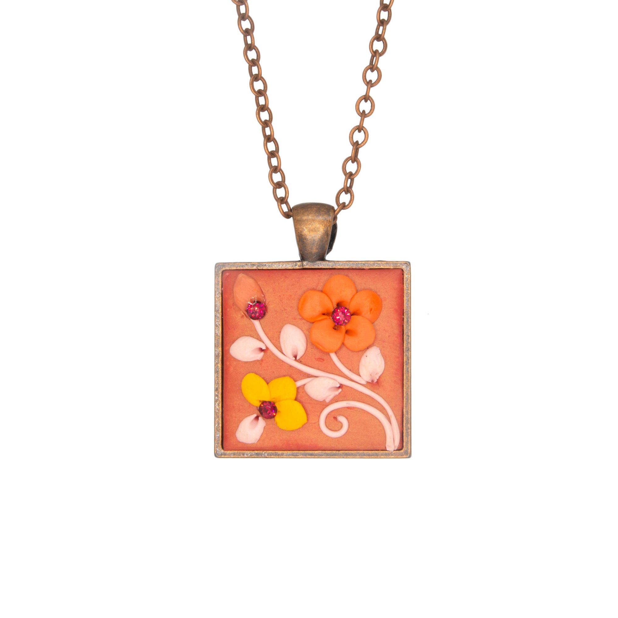 Colier cu cristale Swarovski, Miidefloriart - model 183