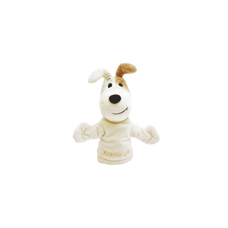 Jucarie de mana, Mascota Dog, crem