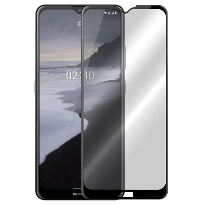 Защитно фолио от закалено стъкло за Nokia 2.4 full face черно