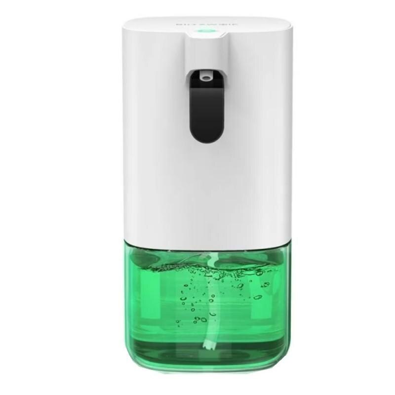 Dispenser sapun lichid cu senzor automat BlitzWolf BW-FD2 cu baterii, 300 ml, Alb