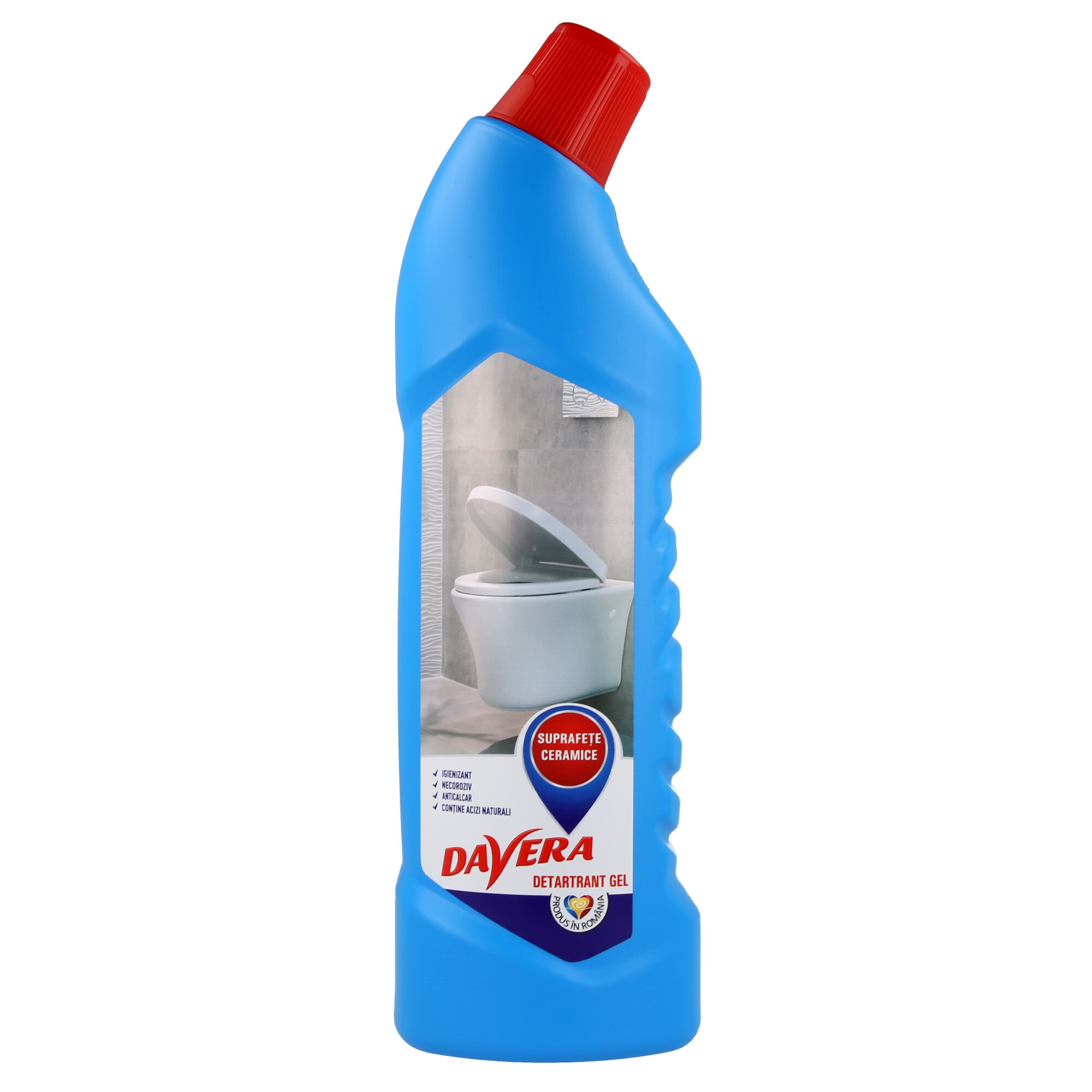 Detartrant WC gel DAVERA Klintensiv la 750 ml