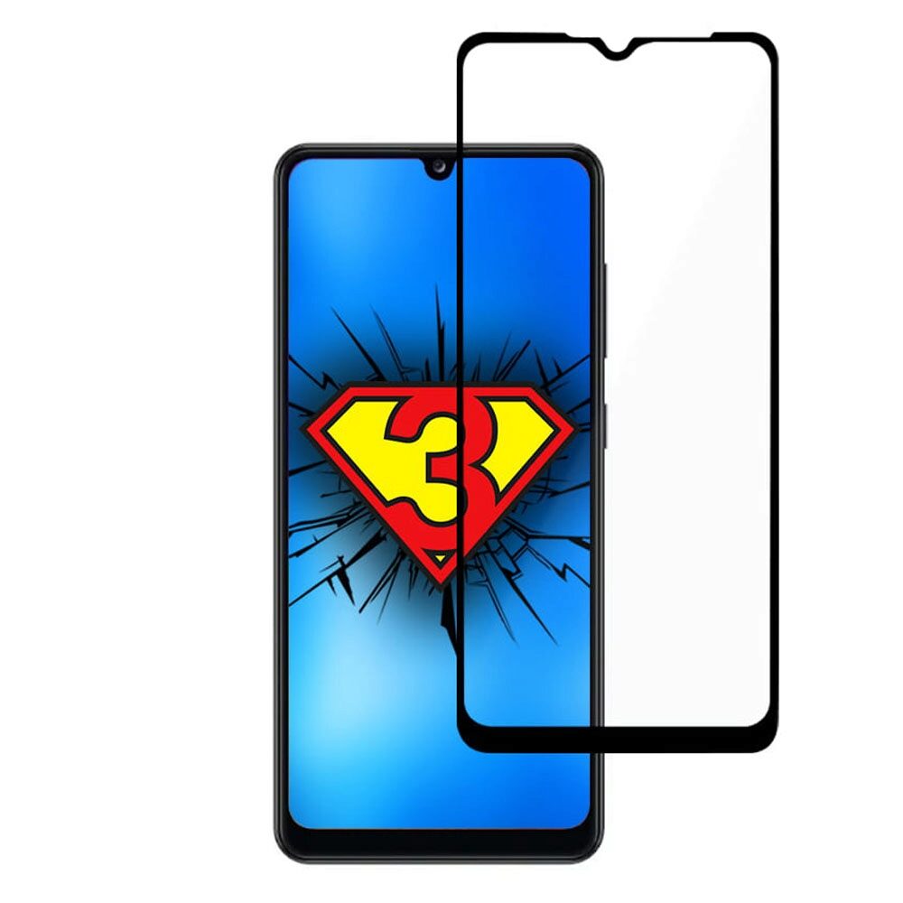 Folie Sticla 3MK HardGlass Max Lite pentru Samsung Galaxy A32 4G, 3D, Negru