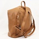 Rucsac dama casual caza pelletteria piele naturala maro coniac 5551 MC