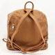 Rucsac dama casual caza pelletteria piele naturala maro coniac 5551 MC