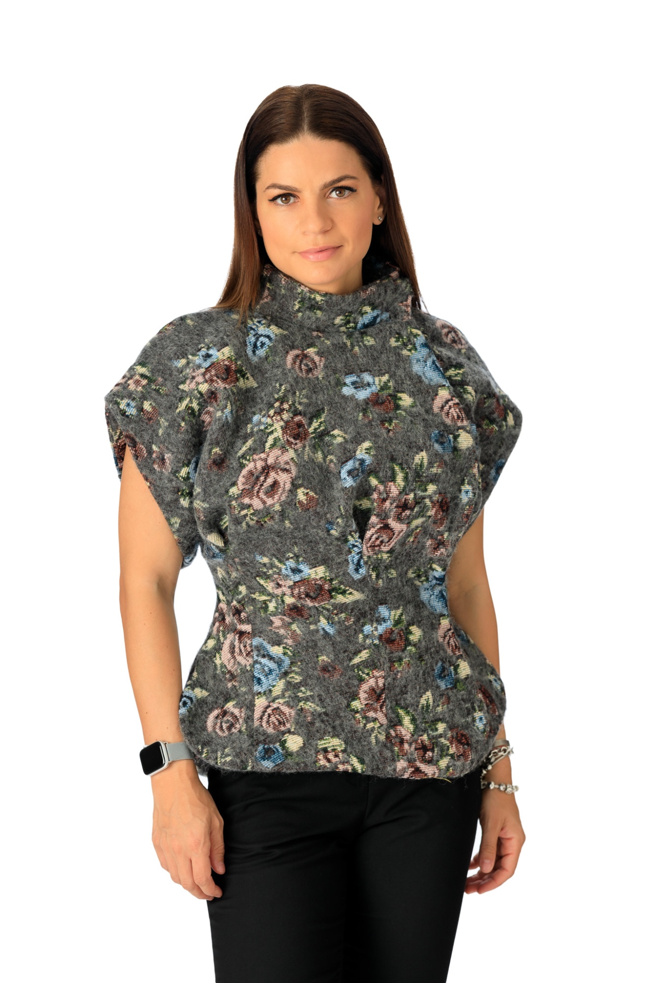 Vesta eleganta, Giorgal, Origami, cu talie marcata