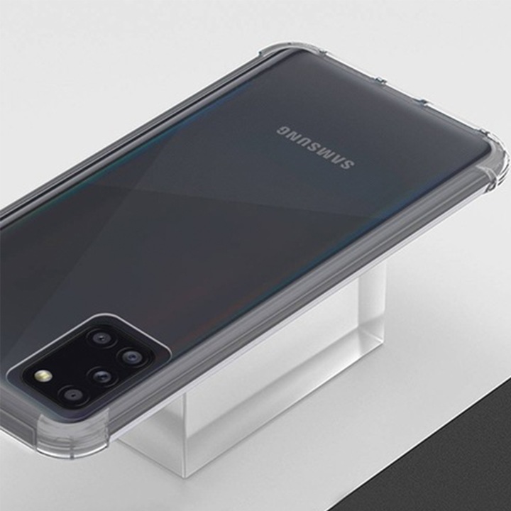 Противоударен калъф за Samsung Galaxy A51 / A51 5G, Extreme Optim Protection, 1.5 mm, прозрачен